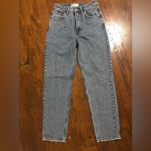 Zara Classic Mom Jeans, Size 2